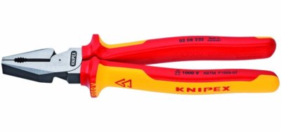 KNIPEX 02 08 225 US 9-Inch High Leverage Combination Pliers - 1,000 Volt