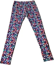 Wonder Nation Hearts Leggings Youth Girls 2X 18 Jegging XXL Pants Yoga Heart