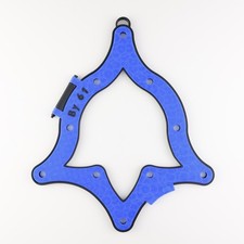Taom MaxRack Carry Case Hard Template Sheet Holder/Carrier 9/10 Ball Blue 