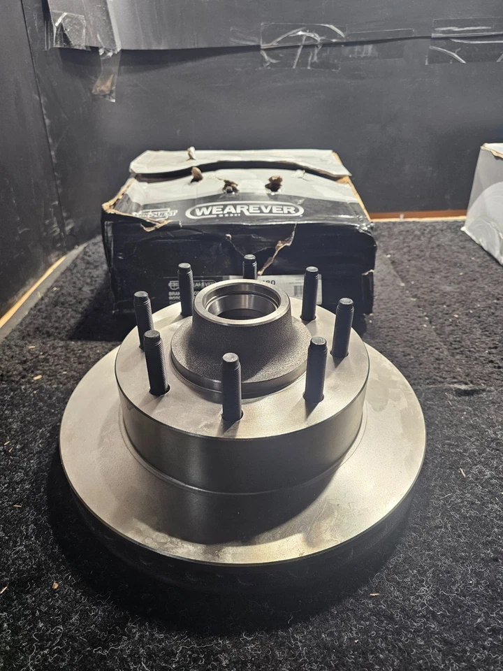 (CANTIDAD 2) Conjunto de rotor de freno delantero y buje para Ford F-350 Super Duty 2003-2004 YH145480 Foto 2 de 4