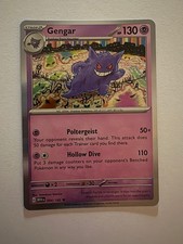 Pokemon Card Gengar Scarlet & Violet 151 Holo Rare 094/165 Near Mint