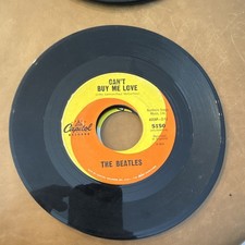 The Beatles - Can't Buy Me Love / You Can't Do That 7" 45 Capitol 5150