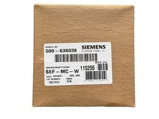 Siemens SEF-MC-W 500-636038 Fire Alarm Speaker Strobe Wall White (NEW IN BOX)