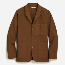Wallace Barnes/J. Crew Brown Ripstop Chore Coat 41R NWT MSRP 328 Style: BC564