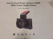 New Starvis Night Vision Dash Camera HD 1080P With Added Rear Camera