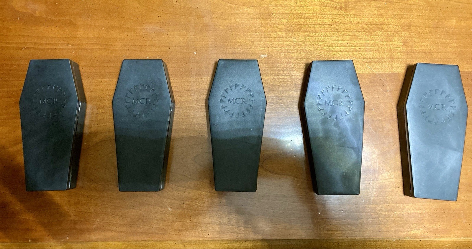 My Chemical Romance 2005 -  5 Figure Coffin Set – Rare Pre-Owned Collectibles