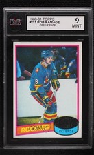 1980-81 Topps Rob Ramage #213 KSA 9 MINT 0i7t