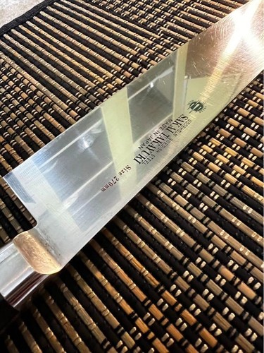 Sakai Takayuki Gyuto Japanese Kitchen Knife Swedish Steel 265mm / 390mm Used - Picture 16 of 20