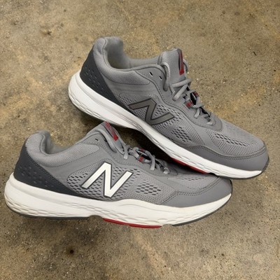 New Balance Mens 517 V2 MX517LS2 Gray Running Shoes Sneakers Size 12