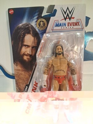   cm Punk Action Figure Main Event Series #154, 6-inch Collectible