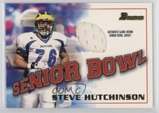 2001 Bowman Rookie Jerseys Steve Hutchinson #BJ-SH HOF 4f5