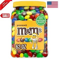 M M'S Peanut Milk Chocolate Candy, 62 oz Free Shipping