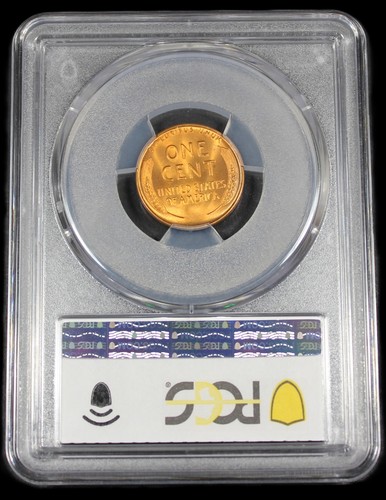 1944 D LINCOLN WHEAT CENT PENNY PCGS MS 65 UNC MS65RD US COIN CERT # 55475180 - Bild 2 von 2