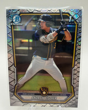 2026 Bowman Reptilian Andrew Fischer Milwaukee Brewers #BCP-149