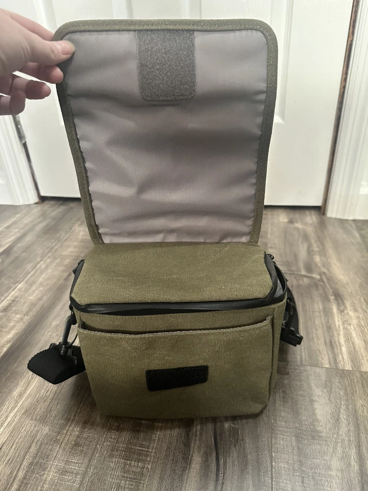 Bolso para Cámara Pequeño Sin Espejo Besnfoto Bolso de Hombro Cartera Impermeable Lona Foto 2 de 4