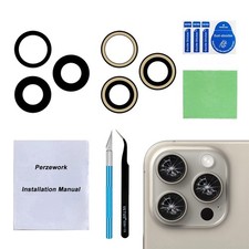 OEM Back Rear Camera Lens Glass Replacement for iPhone 15 Pro Max 6.7 inches ...