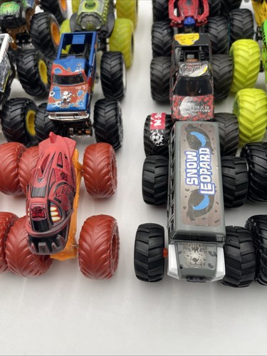 Lot of 16 Hot Wheels Monster Jam Diecast Trucks - Picture 4 of 23
