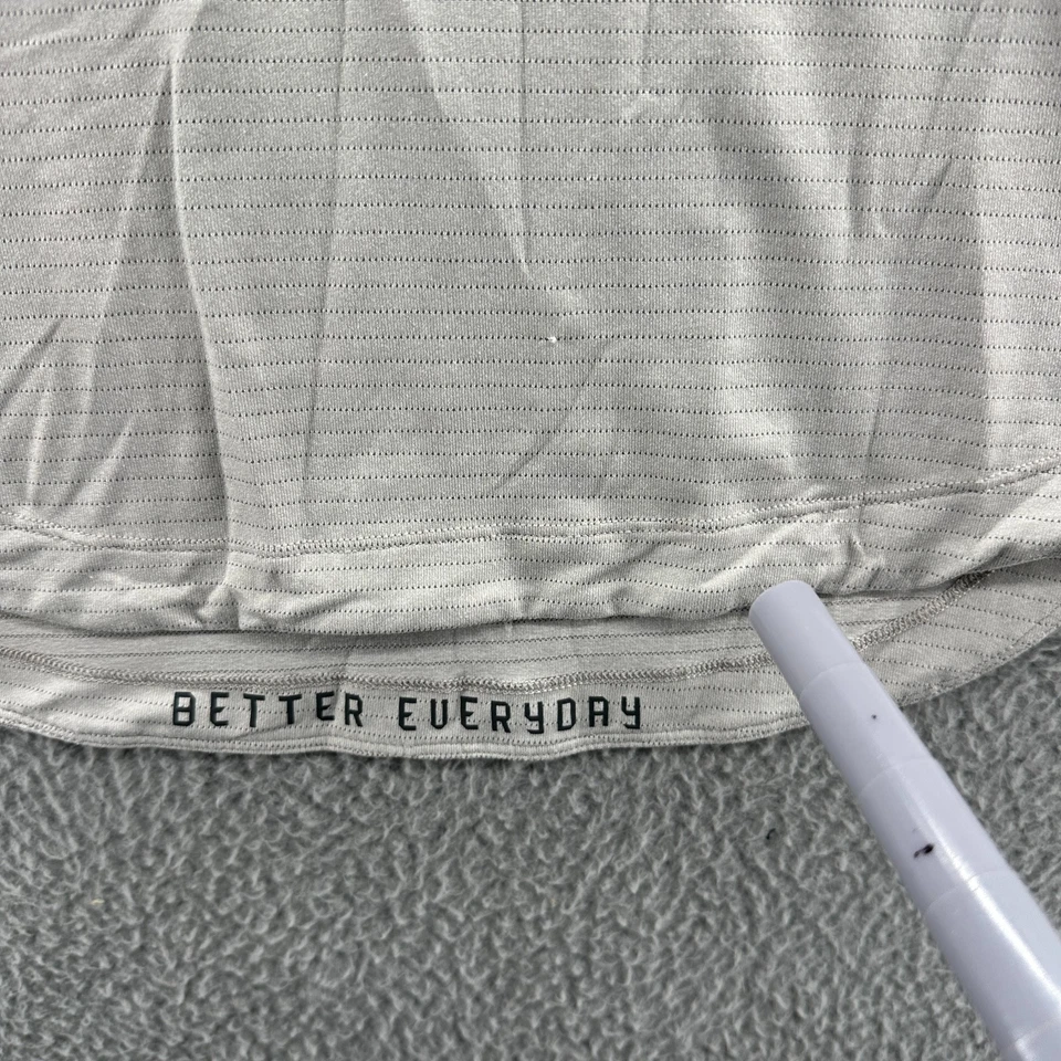 Camisa Lululemon Para Hombres Mediana M Gimnasio Correr Manga Corta Licencia para Entrenar Camisa Foto 3 de 4