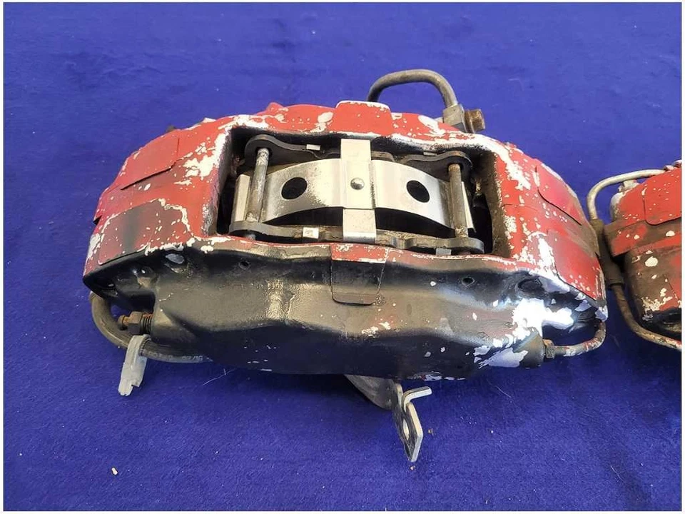 Par de freios dianteiros Ford Mustang GT 2011-2014 pinças pastilhas mangueiras *Leia* 2721 - Imagem 2 de 4