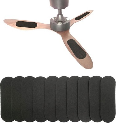 10 Pack Ceiling Fan Filters, Activated Coconut Charcoal Fan Blade Air Purifier P