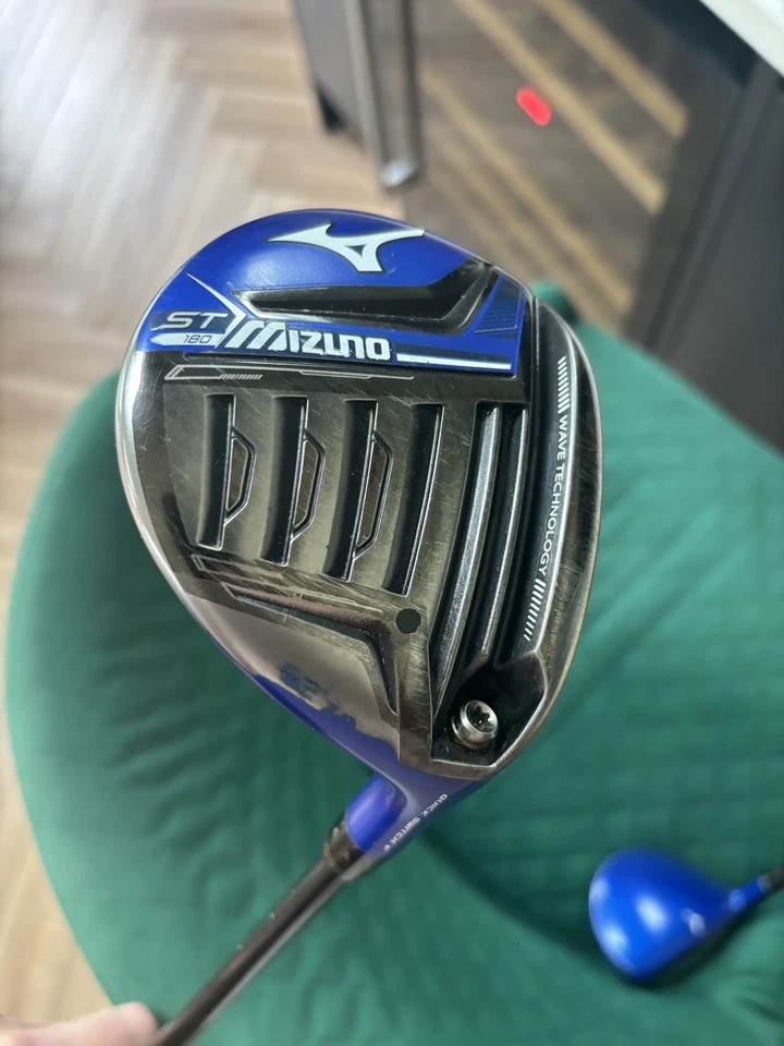 Mizuno GT 180 3 & 5 Wood Set / Tensei Orange 50 Stiff / New Midsize Grips - Image 4 of 4