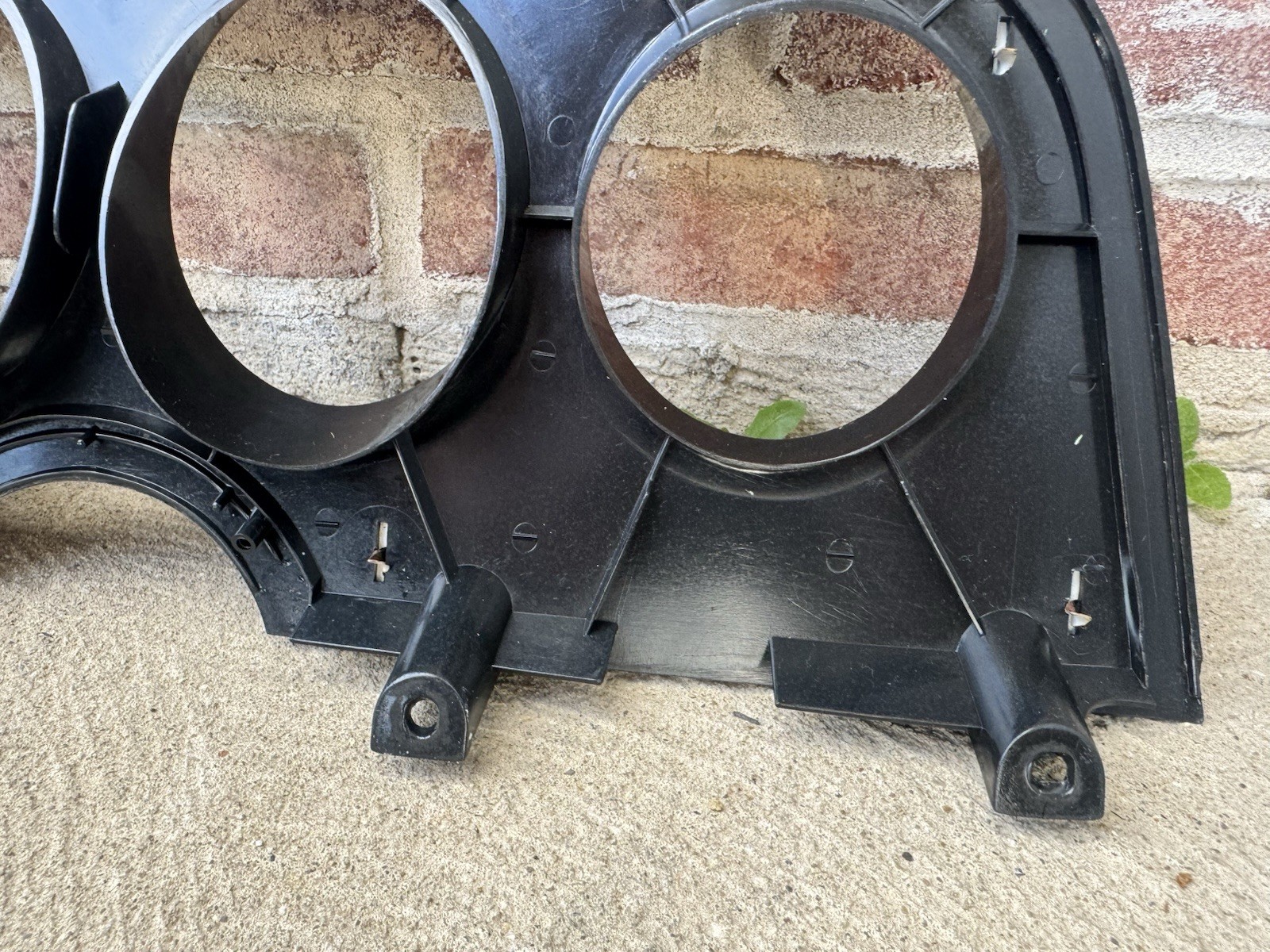 1972-76 GRAN TORINO RANCHERO COUGAR FORD GT GAUGE INSTRUMENT CLUSTER BEZEL