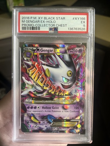 M Gengar-EX graded PSA 5 for sale on eBay