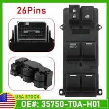 Electric Power Window Switch Glass Lifter Control Button for CR-V 35750-T0A-H01