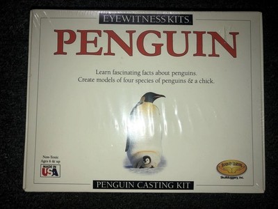 Skullduggery Eyewitness Kits Penguin Casting Learn Facts and Create Models