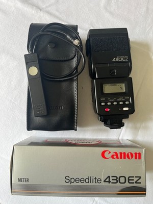 Canon Aufsteckblitz Speedlite 430 EZ in OVP und Canon Remote Switch 60 T3 - Top