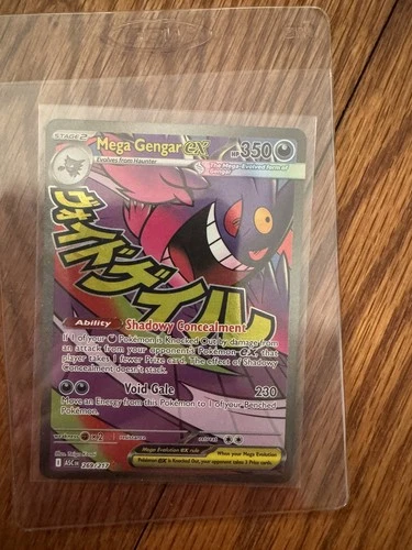 Pokemon Ascended Heroes: Mega Gengar ex 269/217: Ascended Heroes Gengar Mega