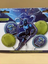 Blue Beetle Ballon Bouquet 5 Decorative Balloons DC Comics