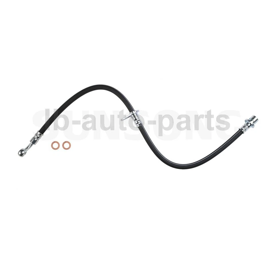 4X Front Rear Brake Line Hose Sunsong For For Honda Element 2003 2004 2005 2006 - Image 3 of 4