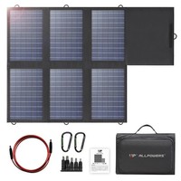 Allpowers 60W Solarpanel Tragbar Faltbar Mit USB-C & 18V Dc FüR Camping