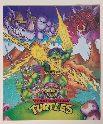 Mini Comic Teenage Mutant Ninja Turtles Warriors of the Forgotten Sewer TMNT