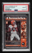 2023 Panini Chronicles Draft Picks Orange Hendon Hooker #19 PSA 10 GEM MT 0pm3