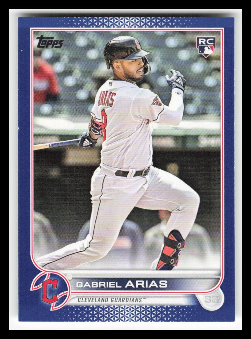 2022 Topps Update Royal Blue Gabriel Arias