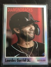 Lourdes Gurriel Jr 2024 Topps Archives #191 Blue Foil Parallel 4/25 Diamondbacks