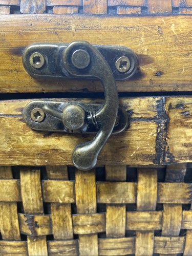 VTG Three Hands Corp. Carry Case Wine/Liquor Wood Bamboo Double Bottle - Picture 4 of 9
