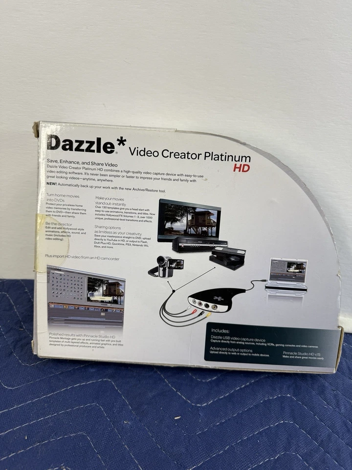 Dazzle Video Creator Platinum HD Includes Pinnacle Studio HD - Image 3 of 4