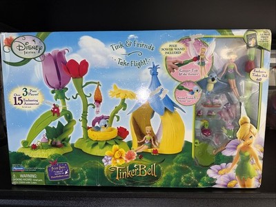 Playmates Disney Fairies Tinker Bell and Friends Take Flight! Playset NEW SEALED