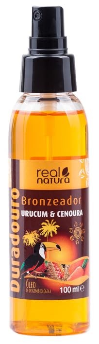 Huile Bronzante Urucum Carotte pour les Journées de Plage et Soleil SPF15