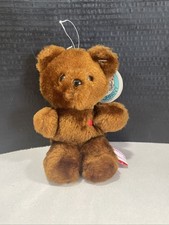 VTG 1983 Pooky Brown Teddy Bear Red Heart Stuffed Garfield Dakin Toy NWT