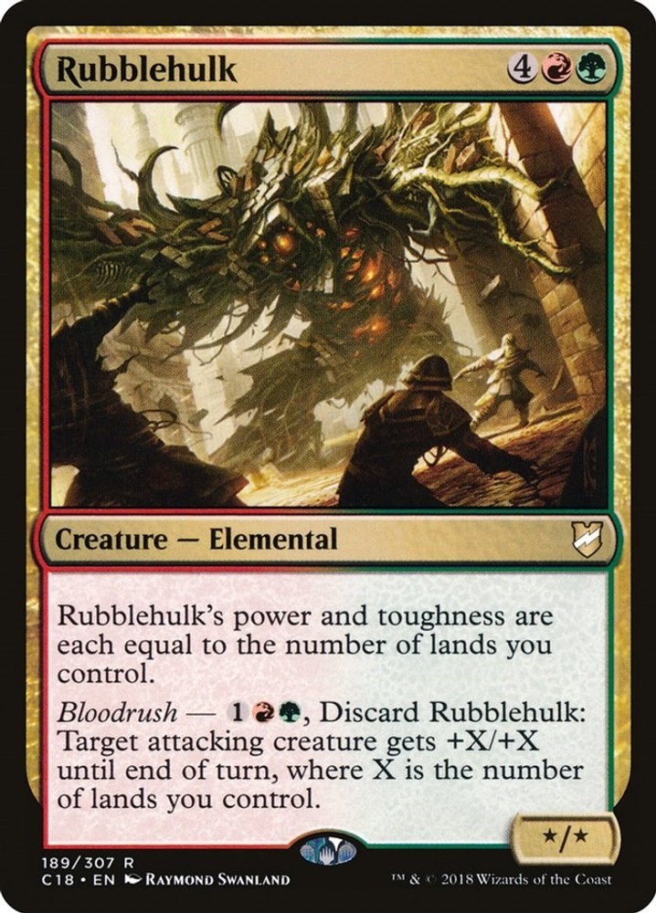 NM - Rubblehulk [C18 - 189] Commander 2018