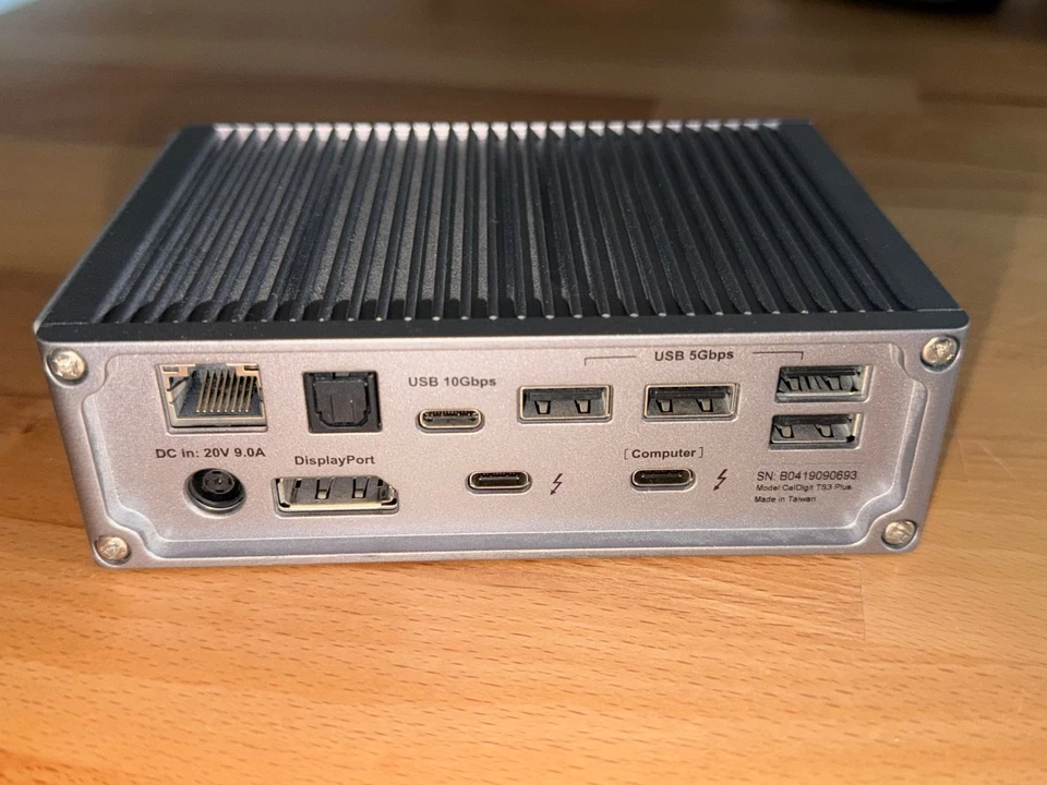 CalDigit Thunderbolt Station 3 Plus (TS3 Plus) –Premium Thunderbolt 3 Dock - Top - Bild 2 von 4