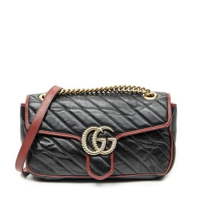 Gucci Small GG Marmont Flap   Schultertasche