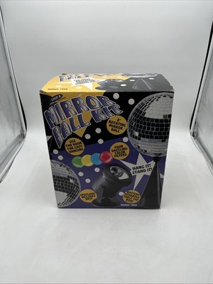 Vintage Lite F/X 1998 Mirror Ball Kit Model 1840 New NIB 8 