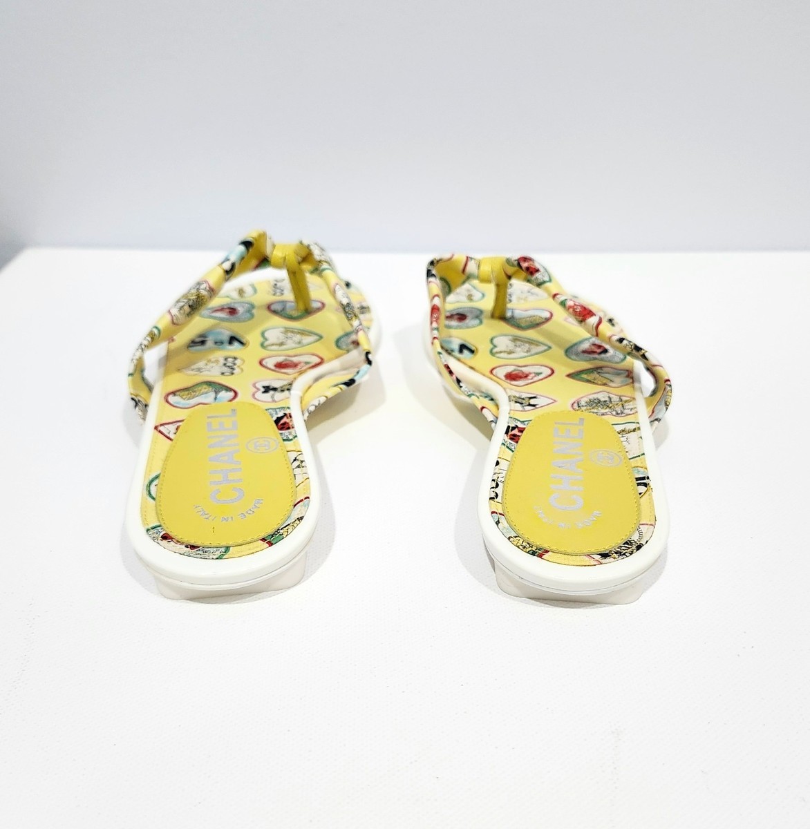 靴 2006 Chanel Valentine Sandals 38 1/2 2006 Chanel Valentine Sandals 38 1/2
