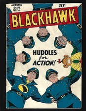 Blackhawk #16 FN Crandall Ward Andre Chop-Chop Chuck 1st Stark 1st Diana Lewis