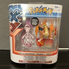 TOMY Pokemon XY Mega Pokemon Figura 2 - Pack Mega Mewtwo X y Mega Charizard X